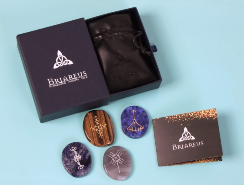 Набір рунічних амулетів Briareus " Привлечение любви и счастья " Набір рунічних амулетів Briareus " Привлечение любви и счастья "