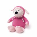 М’яка іграшка-грілка Овечка в куртці, рожева .