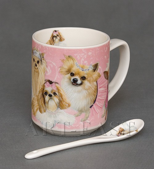 Кружка с ложкой Кружка с ложкой