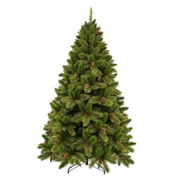 Ялина 215 см Dewberry з шишками та ягодами ожини Ялина 215 см Dewberry з шишками та ягодами ожини