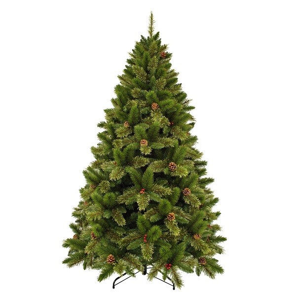 Ялина 215 см Dewberry з шишками та ягодами ожини Ялина 215 см Dewberry з шишками та ягодами ожини