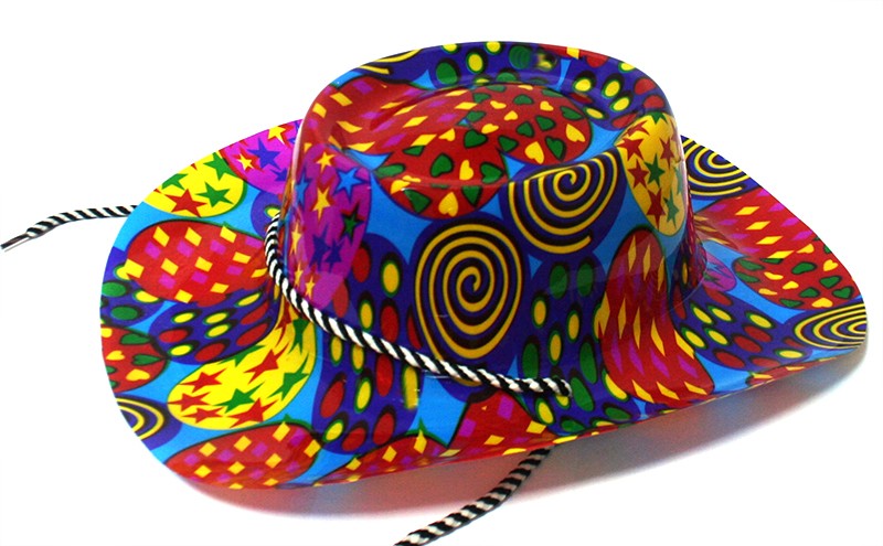 Капелюх Ковбоя пластик з принтом Капелюх Ковбоя пластик з принтом