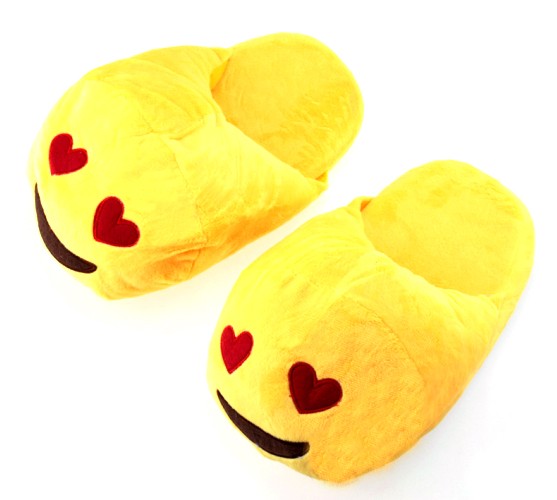 Тапочки " Смайлик із серцем " Тапочки " Смайлик із серцем "