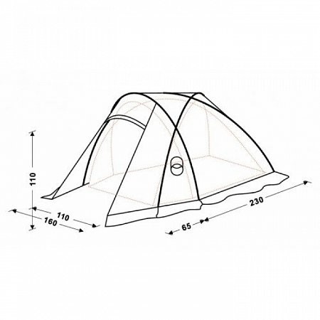 НАМІТКА KINGCAMP APOLLO LIGHT Yellow НАМІТКА KINGCAMP APOLLO LIGHT Yellow
