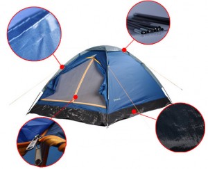 НАМІТКА KINGCAMP MONODOME 3 KT3010 синя НАМІТКА KINGCAMP MONODOME 3 KT3010 синя