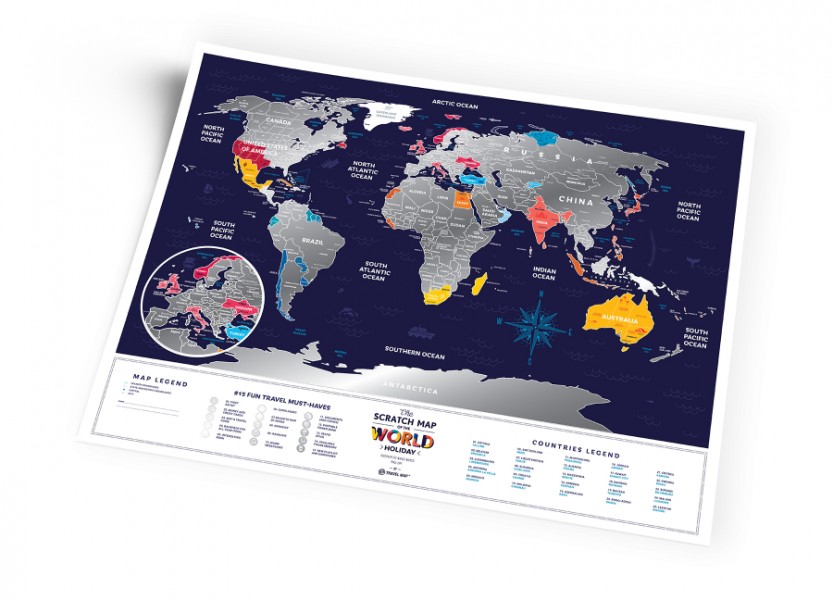    Travel Map Holiday World