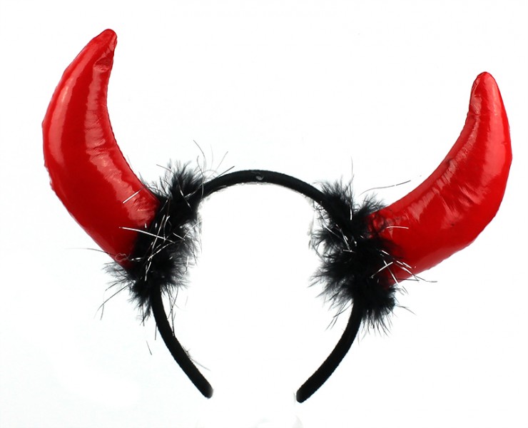 Рога Черта лакированные   Рога Черта лакированные