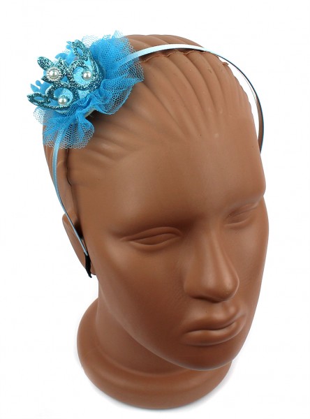 Корона на обідку , блакитна Корона на обідку , блакитна