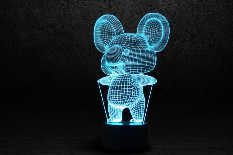 Нічник 3D "Коала" Нічник 3D "Коала"