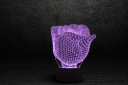 3D светильник "Роза"