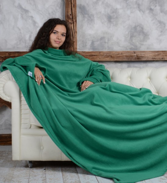 Плед із рукавами HOMELEY ORIGINAL XXl зелений Плед із рукавами HOMELEY ORIGINAL XXl зелений