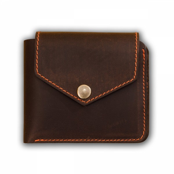 ПОРТМОНЕ 4.2 (4 КИШЕНИ, КНОПКА) ГОРІХ-АПЕЛЬСИН ПОРТМОНЕ 4.2 (4 КИШЕНИ, КНОПКА) ГОРІХ-АПЕЛЬСИН