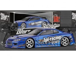  HPI Nitro RS4 3 DRIFT Nissan Silvia Body 4WD 1:10  2.4Ghz (RTR Version)