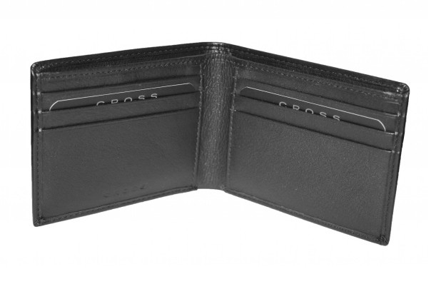 Портмоне CROSS Insignia COMPACT WALLET, чорний Портмоне CROSS Insignia COMPACT WALLET, чорний
