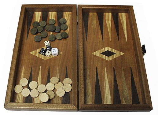 Набір Manopoulos Шахи + шашки, червоне дерево, колір махагон, 30 x 27.5 см Набір Manopoulos Шахи + шашки, червоне дерево, колір махагон, 30 x 27.5 см