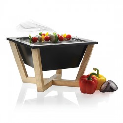 Міні-мангал для барбекю "Nido"/чорний Міні-мангал для барбекю "Nido"/чорний