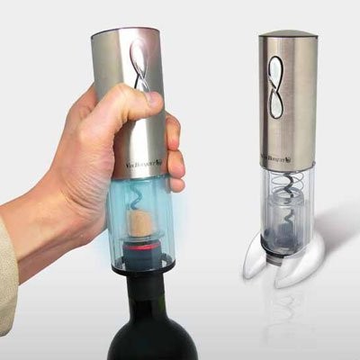 Електричний штопор "Компакт" із ножем для фольги Електричний штопор "Компакт" із ножем для фольги