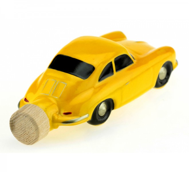 Коньячний набір - авто міні класик , жовтий, 3 предмети Коньячний набір - авто міні класик , жовтий, 3 предмети