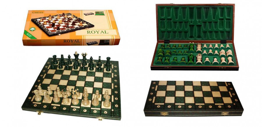 Шахи Royal великі, зелені Шахи Royal великі, зелені