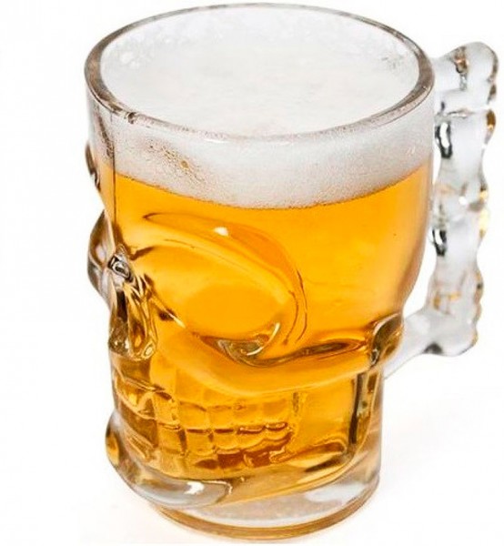 Пивний келих Череп Пивний келих Череп