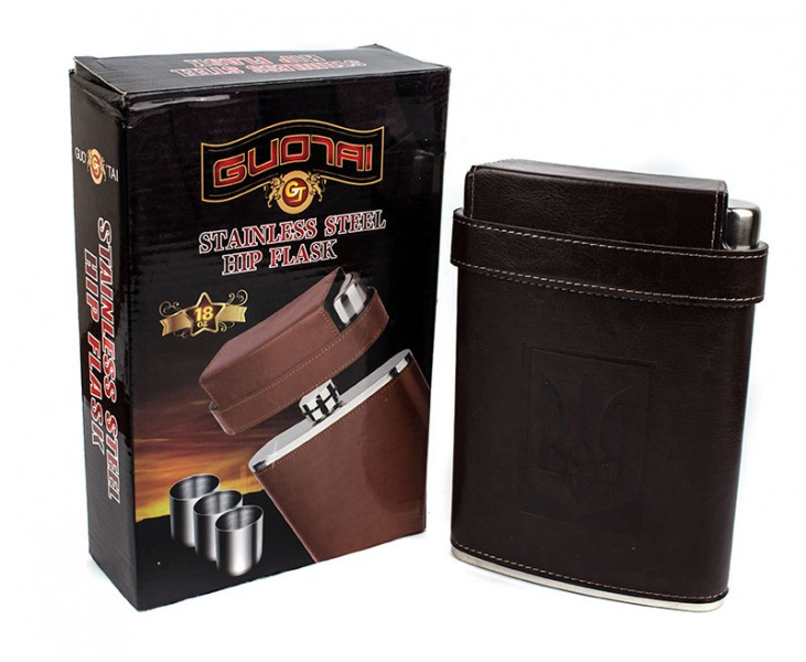 Фляга з чарками - Україна 4.0 Фляга з чарками - Україна 4.0