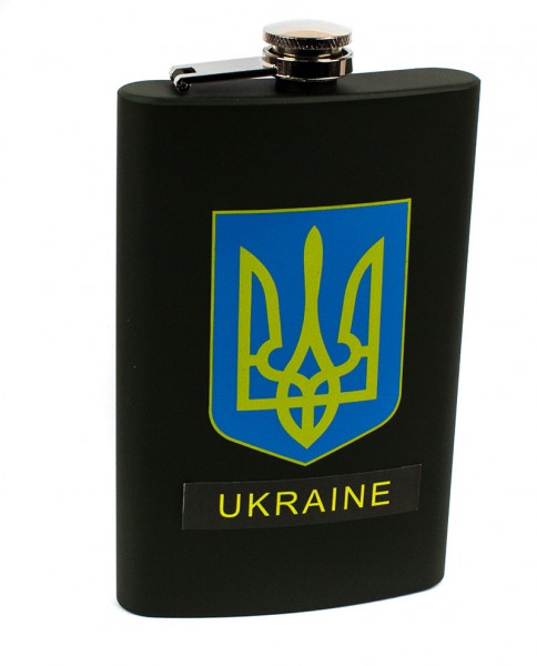 Фляга з харчової нержавіючої сталі - Україна Фляга з харчової нержавіючої сталі - Україна