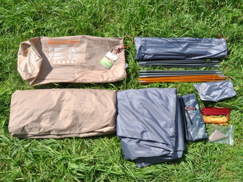 Намет туристичний MOUSSON ATLANT 4 AL SAND Намет туристичний MOUSSON ATLANT 4 AL SAND