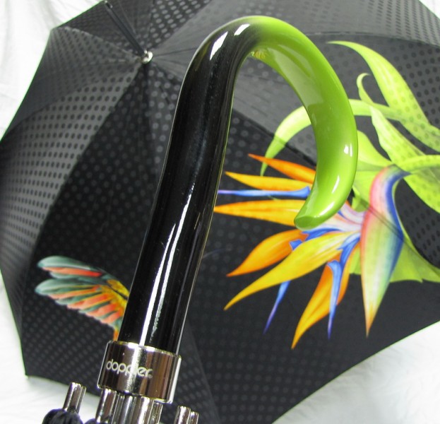Парасолька-тростина Doppler 12019-1 напівавтомат Зелений колібрі Парасолька-тростина Doppler 12019-1 напівавтомат Зелений колібрі