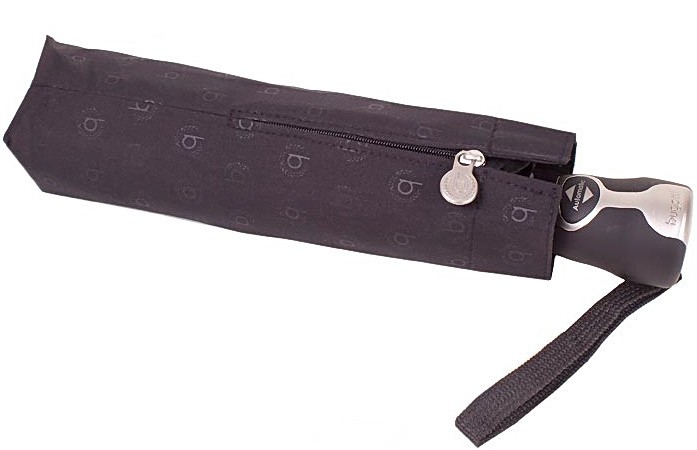 Парасолька складана Bugatti 74669 BU повний автомат, чорний Парасолька складана Bugatti 74669 BU повний автомат, чорний