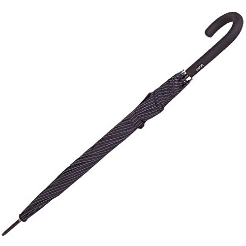 Парасолька-тростина Derby 77267 P-4 напівавтомат Чорний в смужку Парасолька-тростина Derby 77267 P-4 напівавтомат Чорний в смужку