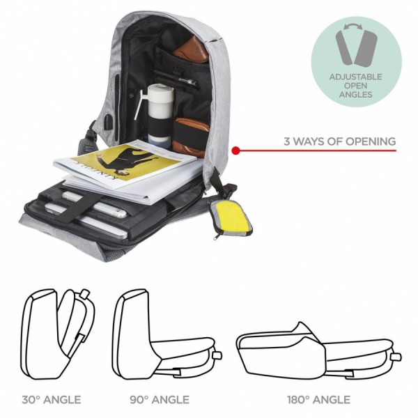 Рюкзак Bobby Compact, блакитний . Рюкзак Bobby Compact, блакитний .