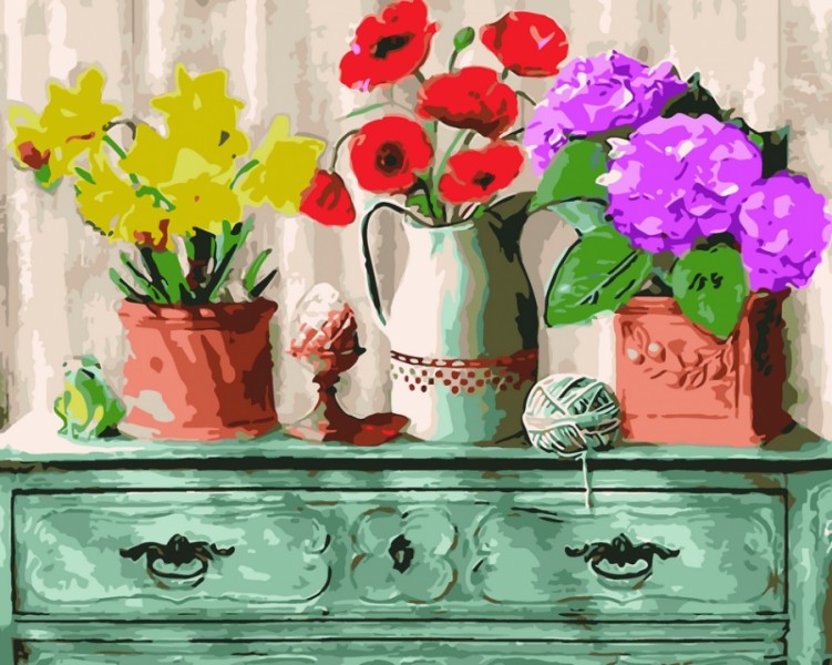 Картина по номерам Домашний уют Картина по номерам Домашний уют