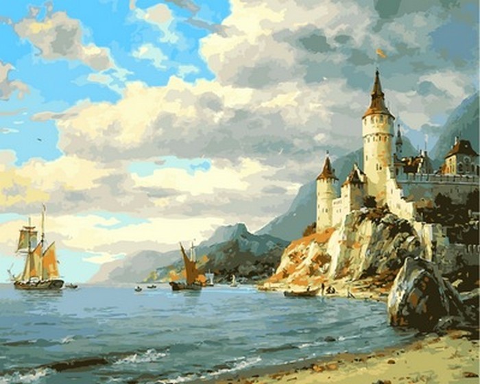 Картина по номерам Легкий бриз Картина по номерам Легкий бриз