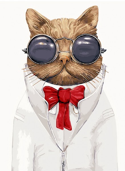 Картина по номерам Стиляга Картина по номерам Стиляга