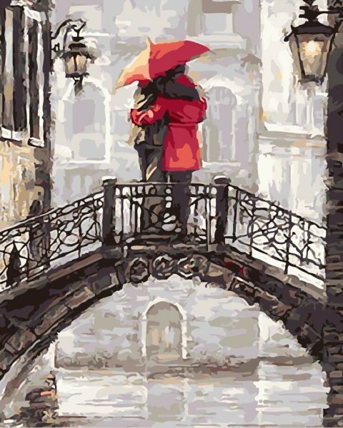 Картина по номерам Мостик для влюбленных Картина по номерам Мостик для влюбленных