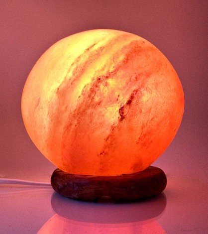 Соляна лампа "Куля" (d-14 см) (S-034)(12 шт/ящ)(Гімалайська сіль) Соляна лампа "Куля" (d-14 см) (S-034)(12 шт/ящ)(Гімалайська сіль)