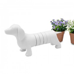 Магніт на холодильник Такса Білий Магніт на холодильник Такса Білий