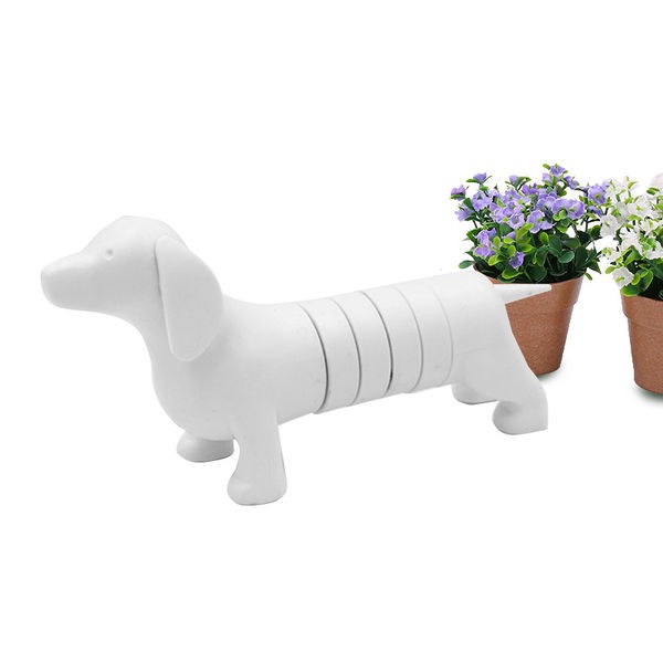 Магніт на холодильник Такса Білий Магніт на холодильник Такса Білий