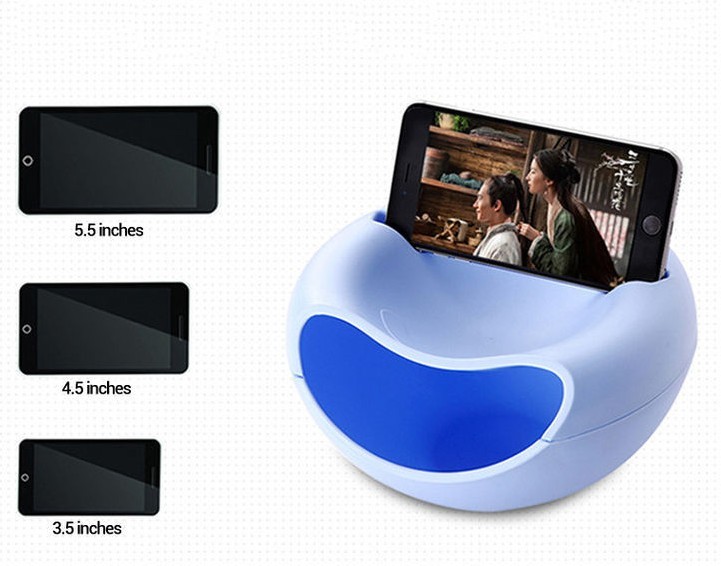 Миска для насіння, фруктів із підставкою Блакитна Миска для насіння, фруктів із підставкою Блакитна