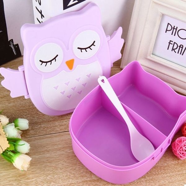 Ланч Бокс Сова фіолетовий Ланч Бокс Сова фіолетовий