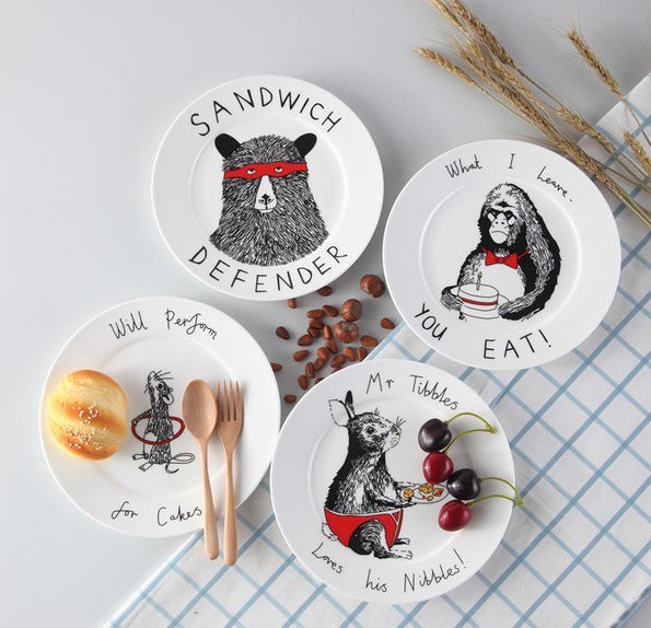 Тарілка Виступаємо за їжу Тарілка Виступаємо за їжу