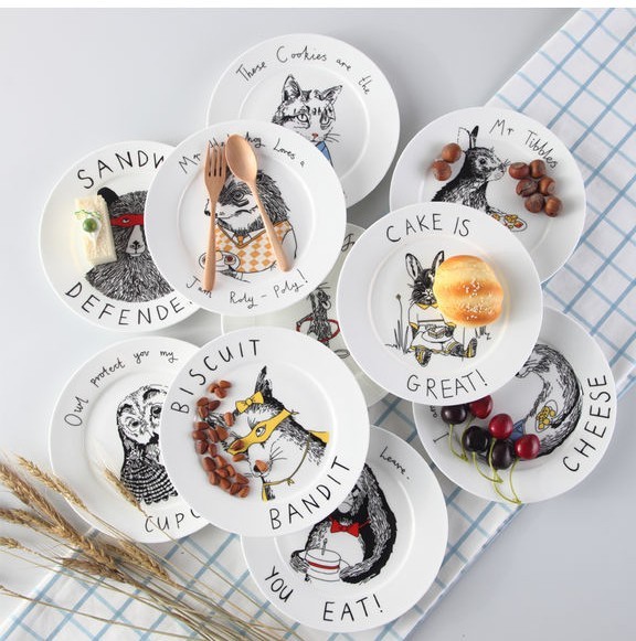 Тарілка Виступаємо за їжу Тарілка Виступаємо за їжу