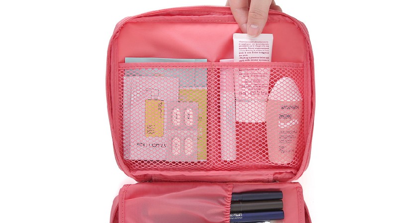 Органайзер для Косметики Travel Рожевий . Органайзер для Косметики Travel Рожевий .
