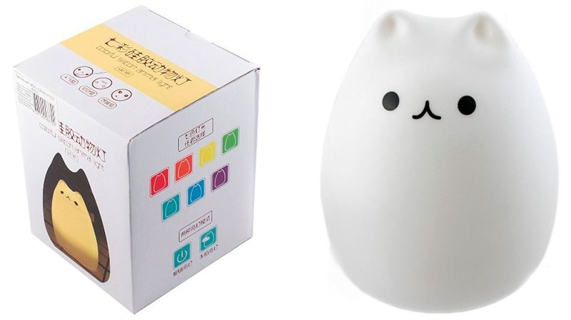 Нічний світильник Кіт антистрес Нічний світильник Кіт антистрес