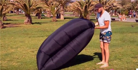 Надувное кресло Лежак Черный Надувное кресло Лежак Черный