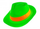 Шляпа Мужская пластик флок зеленая