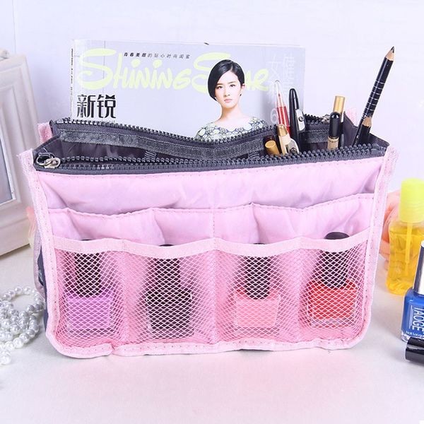 Багатофункціональний Органайзер у сумку Bag in Bag Pink . Багатофункціональний Органайзер у сумку Bag in Bag Pink .