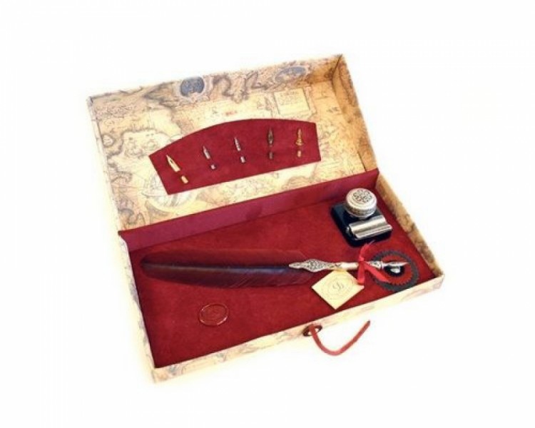 Письменный набор Красный Бархат Письменный набор Красный Бархат