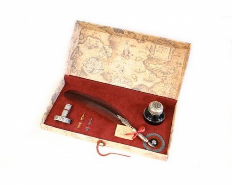 Письменный набор Bx35, бордо Письменный набор Bx35, бордо