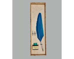 Перо Бирюзовое Piu 28 Перо Бирюзовое Piu 28